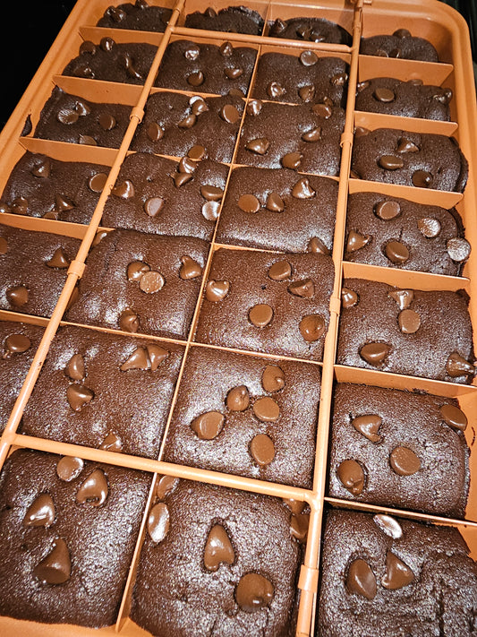 Fudgey Brownies (Flourless)